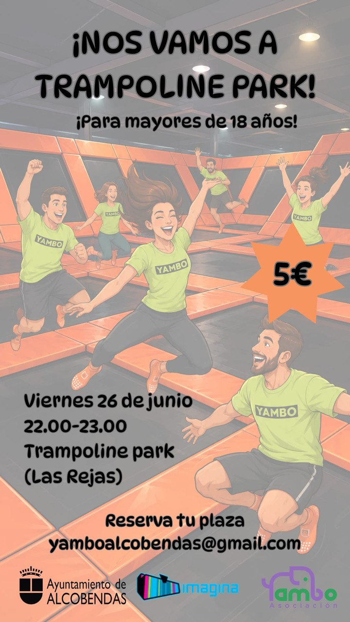 ¡Nos vamos a Trampoline Park!